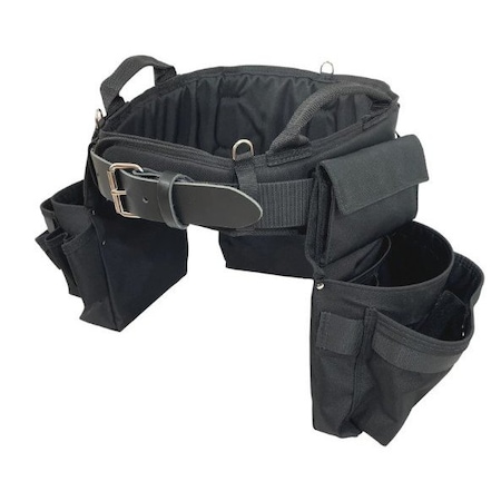 Boulder Bag Professional Electrician MAX Combo w/QRB Black Toolbelt Small PRO100BKS